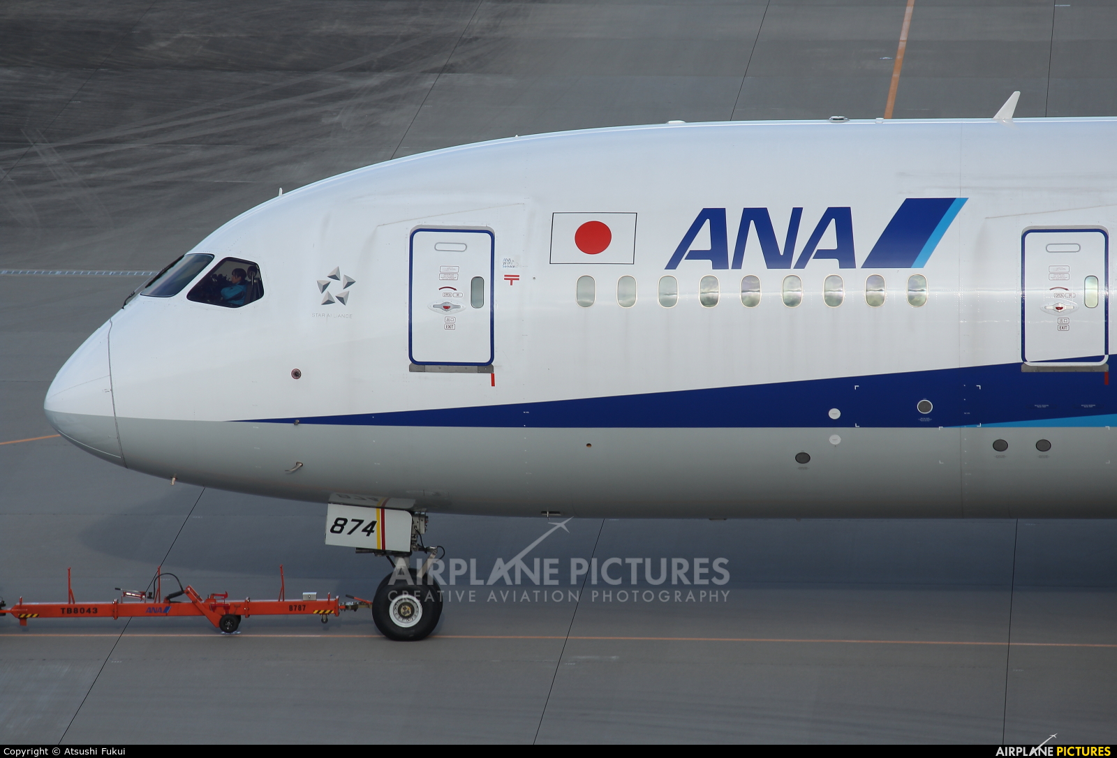 ANA - All Nippon Airways JA874A aircraft at Tokyo - Haneda Intl