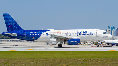 N709JB - JetBlue Airways Airbus A320