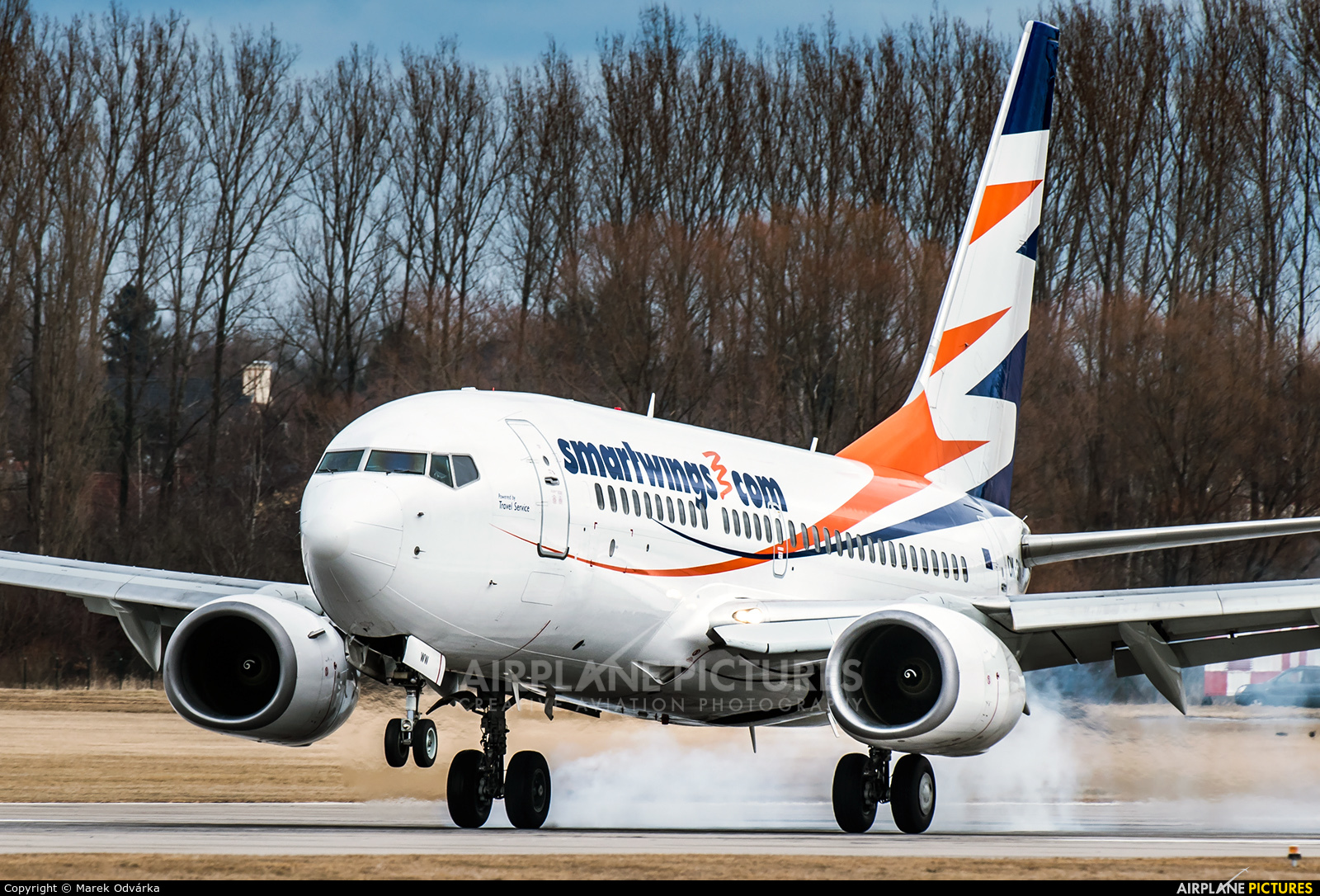 SmartWings OK-SWW aircraft at Pardubice