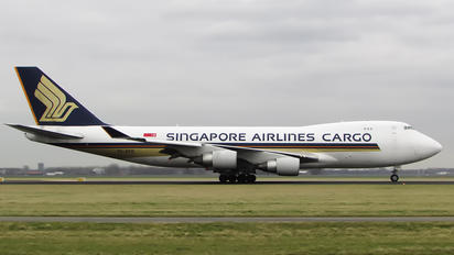 9V-SFO - Singapore Airlines Cargo Boeing 747-400F, ERF