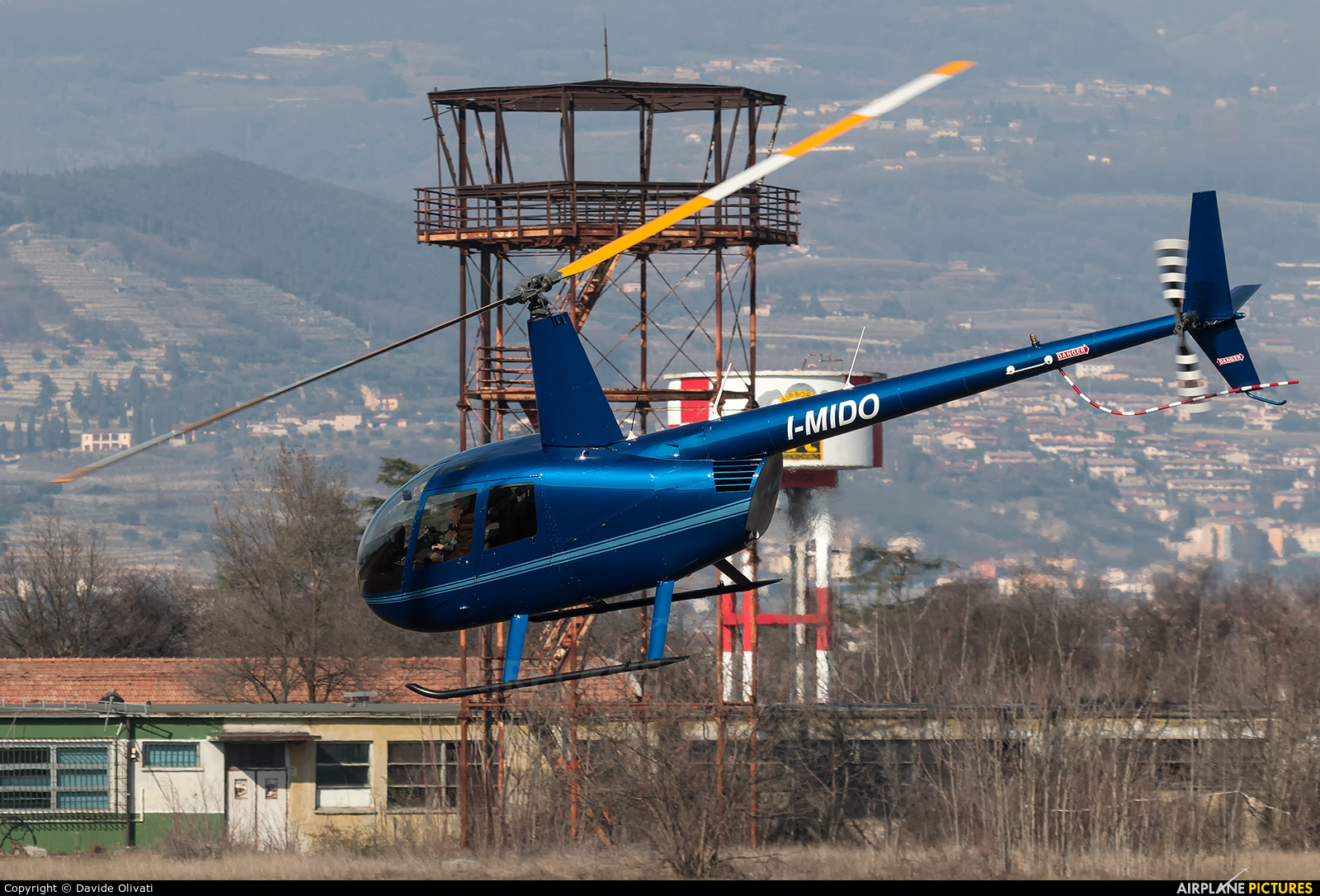 Private I-MIDO aircraft at Verona - Boscomantico