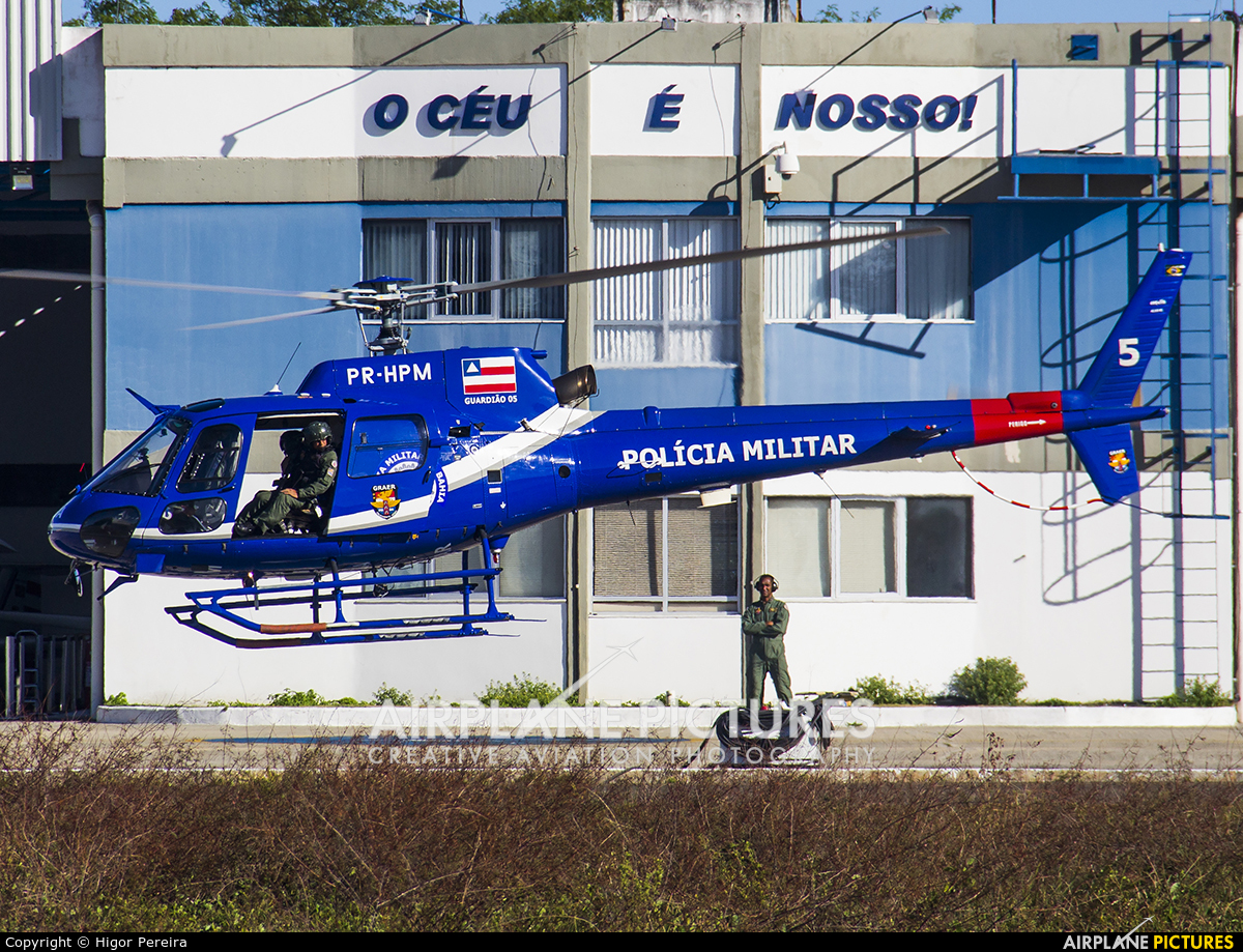 Brazil - Military Police PR-HPM aircraft at Salvador - Deputado Luis Eduardo Magalhaes