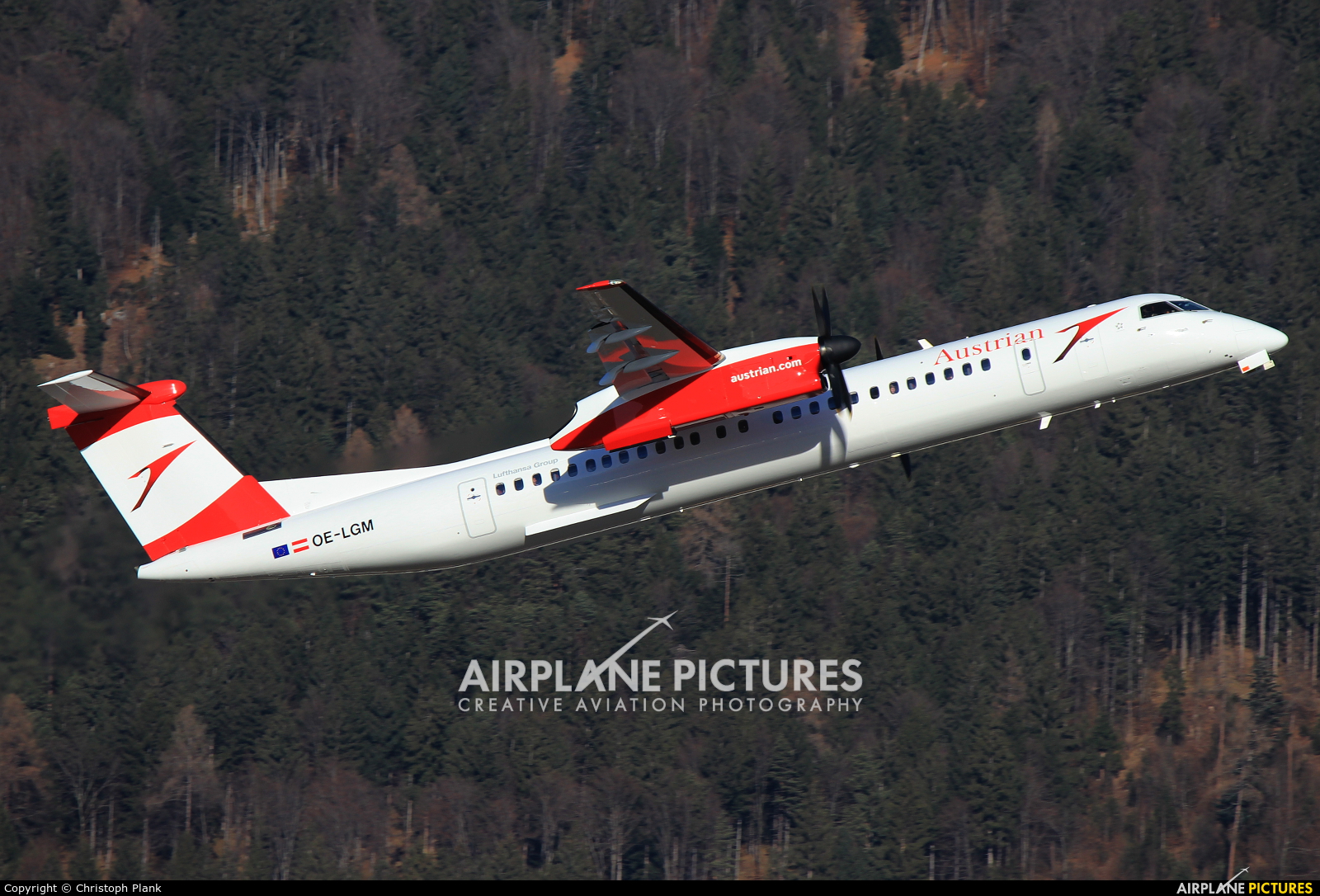 Austrian Airlines/Arrows/Tyrolean OE-LGM aircraft at Innsbruck