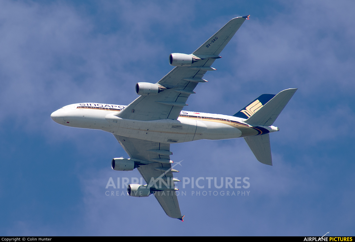 Singapore Airlines 9V-SKG aircraft at Off Airport - New Zealand