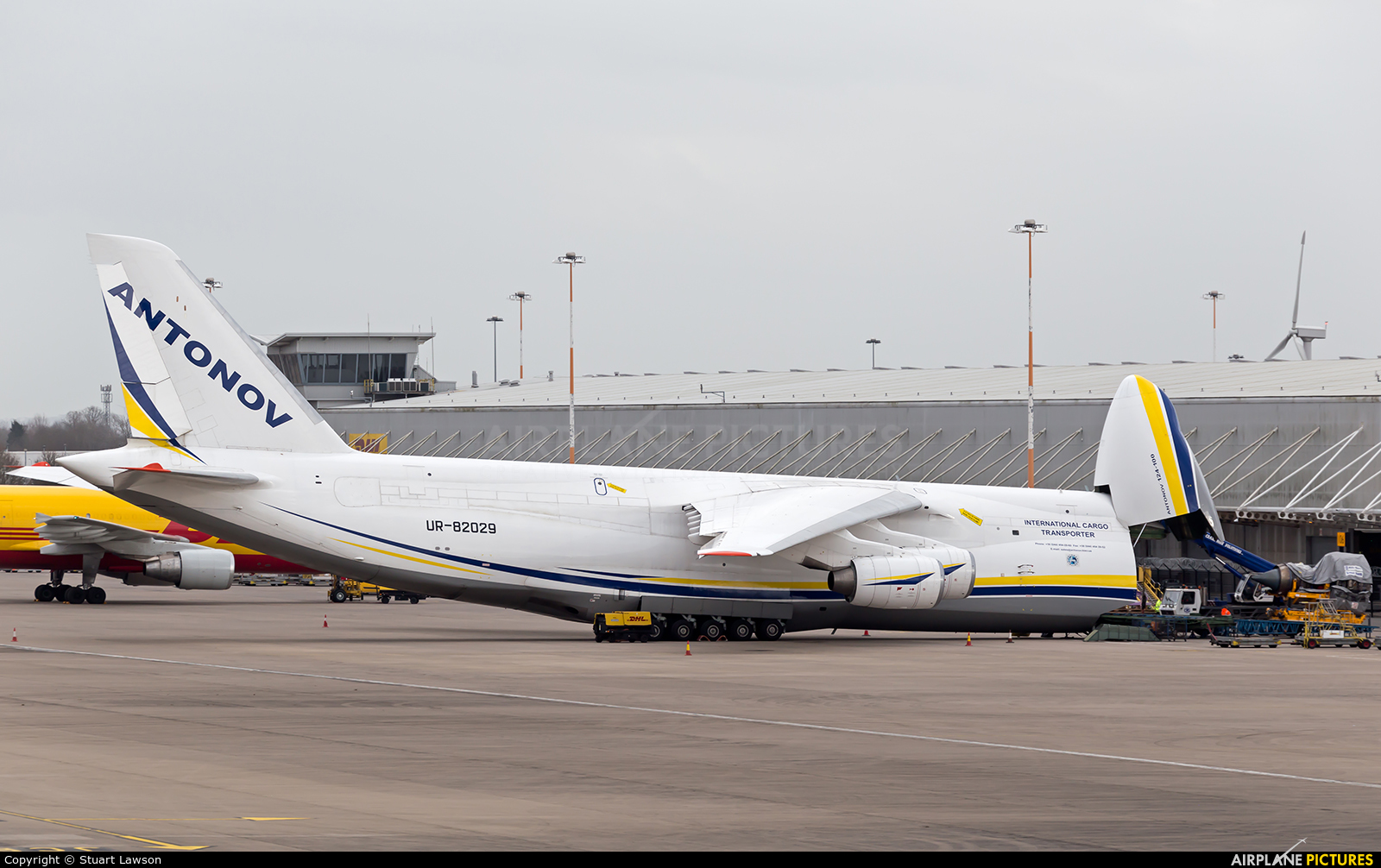 Antonov Airlines /  Design Bureau UR-82029 aircraft at East Midlands