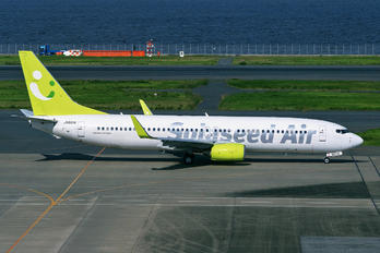JA801X - Solaseed Air - Skynet Asia Airways Boeing 737-800