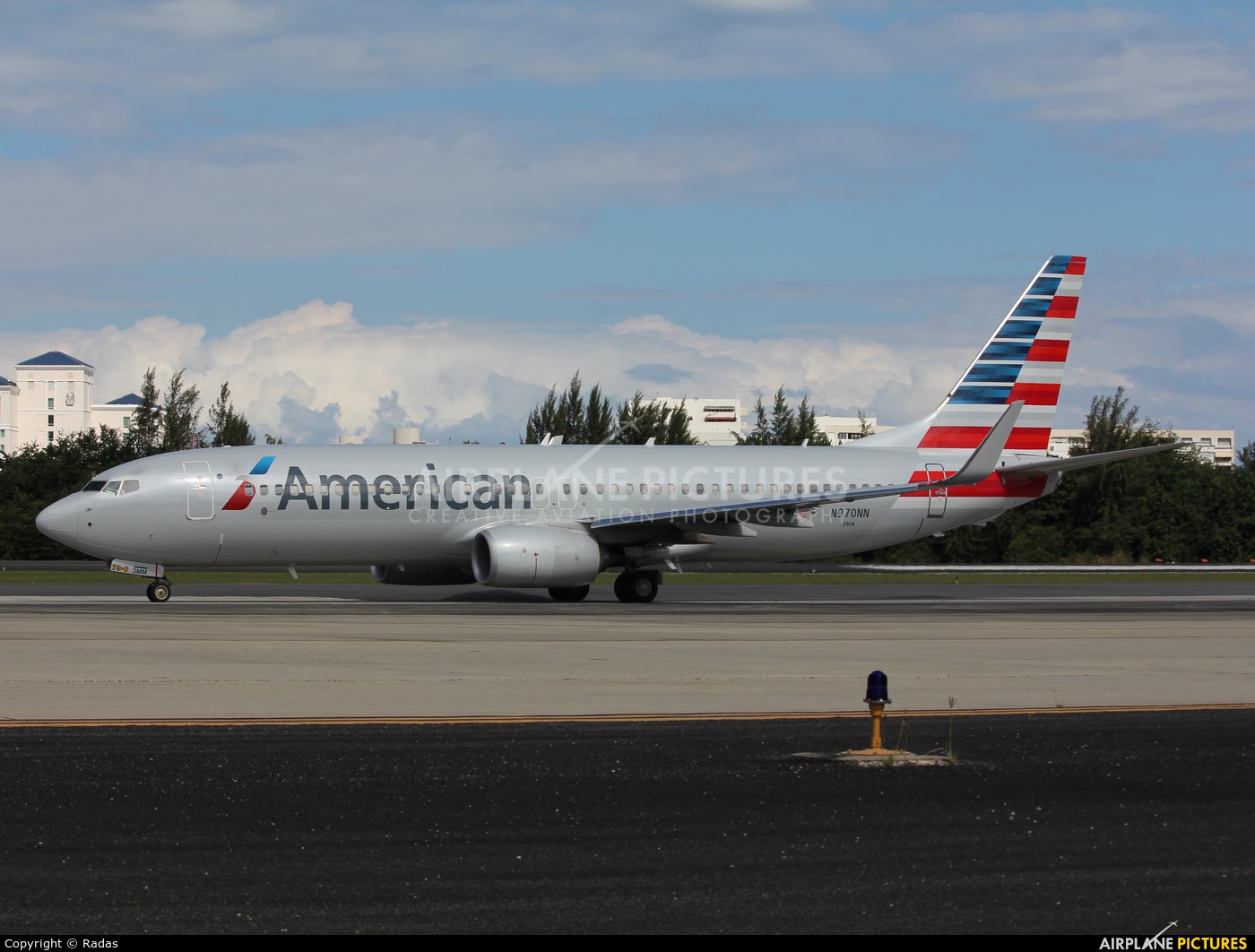 American Airlines N970NN aircraft at San Juan - Luis Munoz Marin Intl