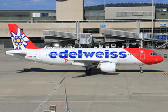 HB-IJU - Edelweiss Airbus A320
