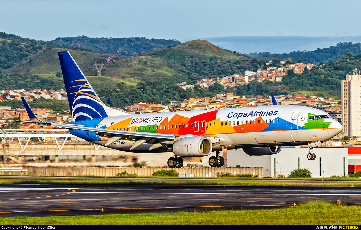 Copa Airlines HP-1825CMP aircraft at São Paulo - Guarulhos