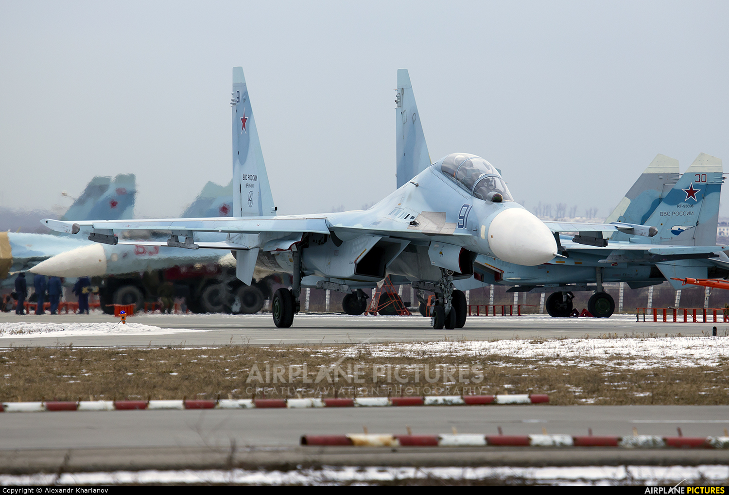 Russia - Air Force 91 aircraft at Undisclosed Location