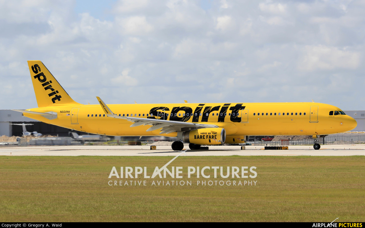 Spirit Airlines N668NK aircraft at Fort Lauderdale - Hollywood Intl