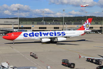 HB-JMG - Edelweiss Airbus A340-300