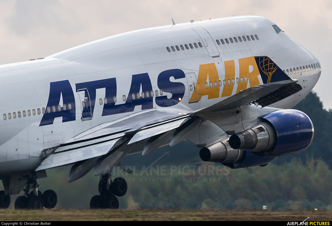 Atlas Air N465MC aircraft at Frankfurt - Hahn
