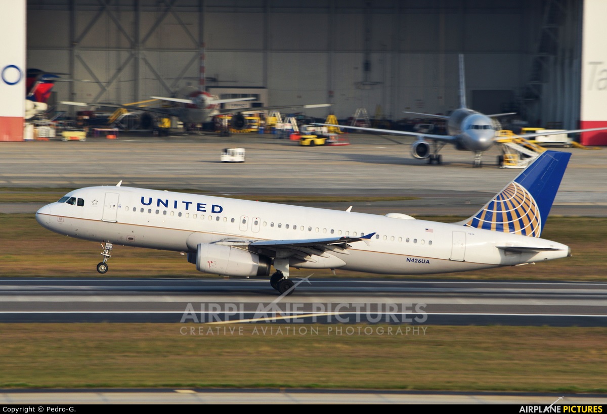 United Airlines N426UA aircraft at Tampa Intl
