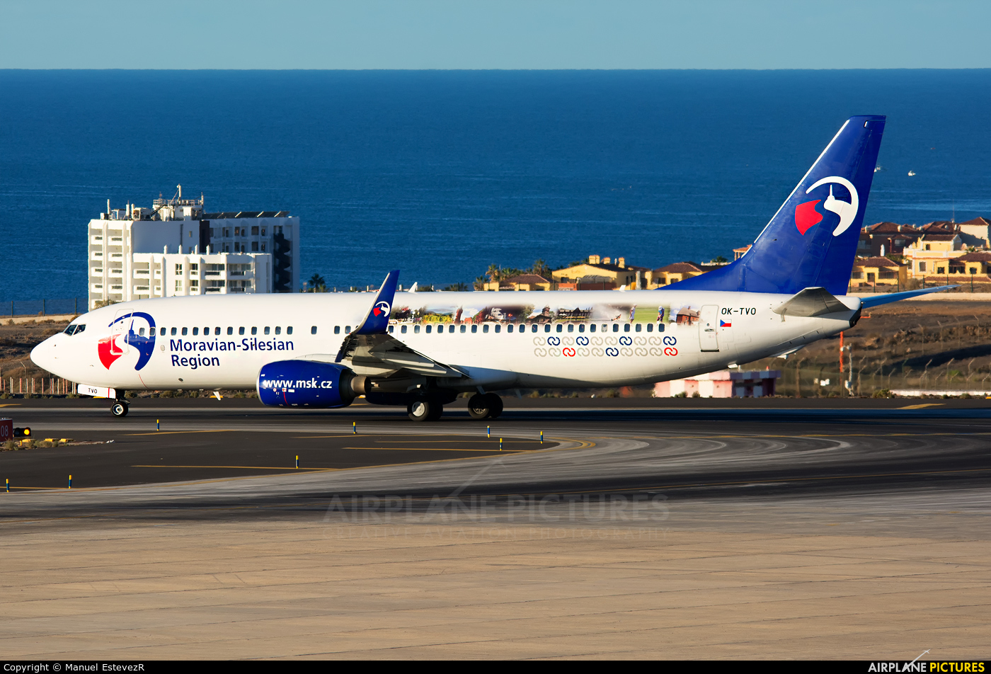 Travel Service OK-TVO aircraft at Tenerife Sur - Reina Sofia