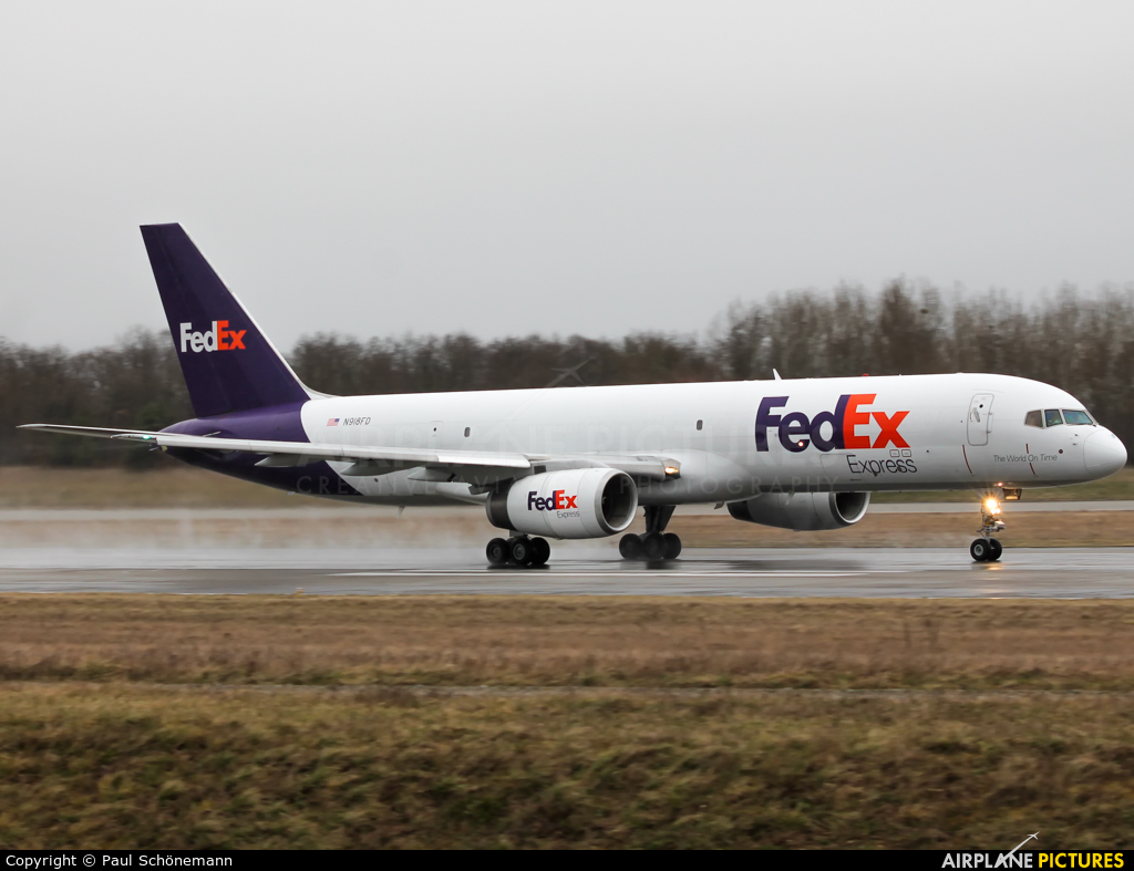 FedEx Federal Express N918FD aircraft at Basel - Mulhouse- Euro