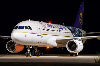 D-ASPA - Saudi Arabian Airlines Airbus A319 CJ