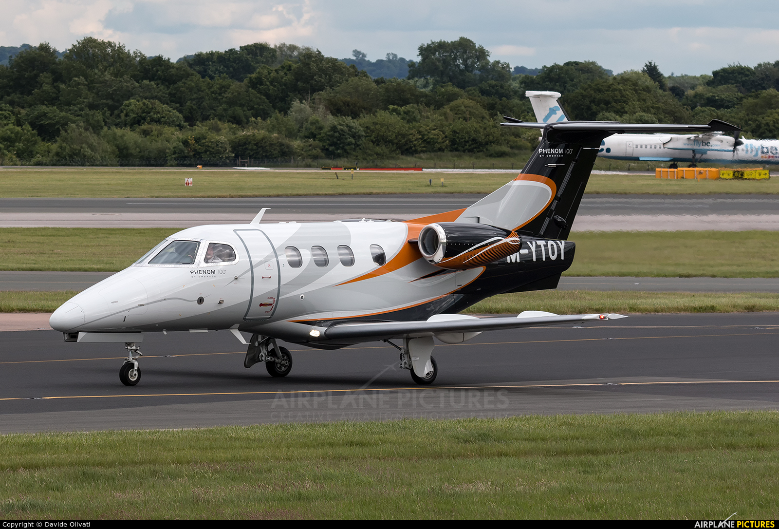 Private M-YTOY aircraft at Manchester