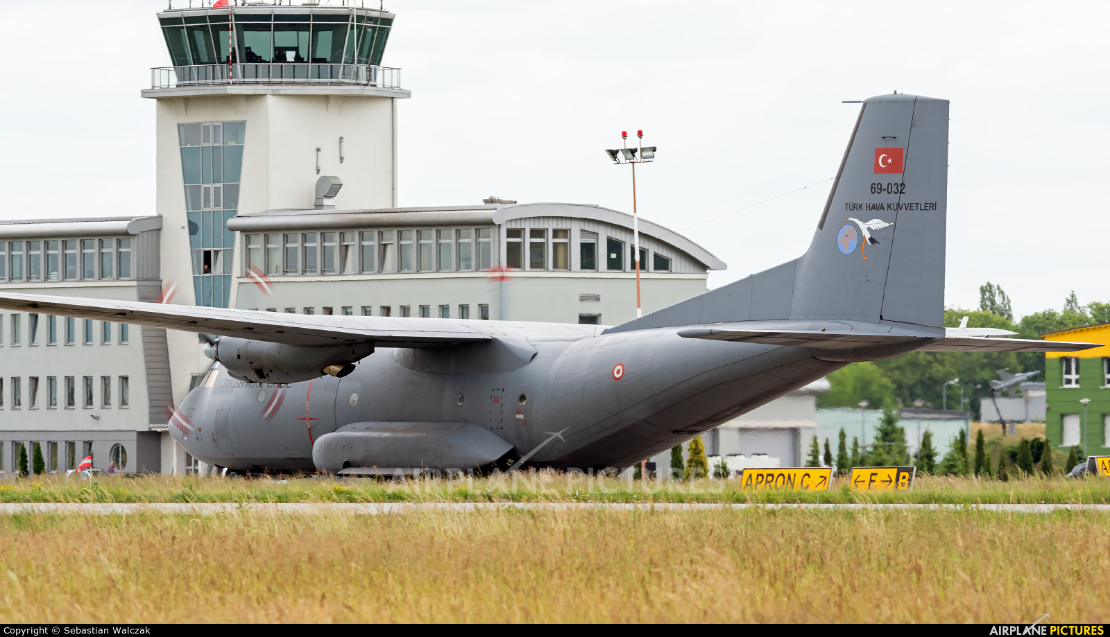 Turkey - Air Force 69-032 aircraft at Poznań - Krzesiny