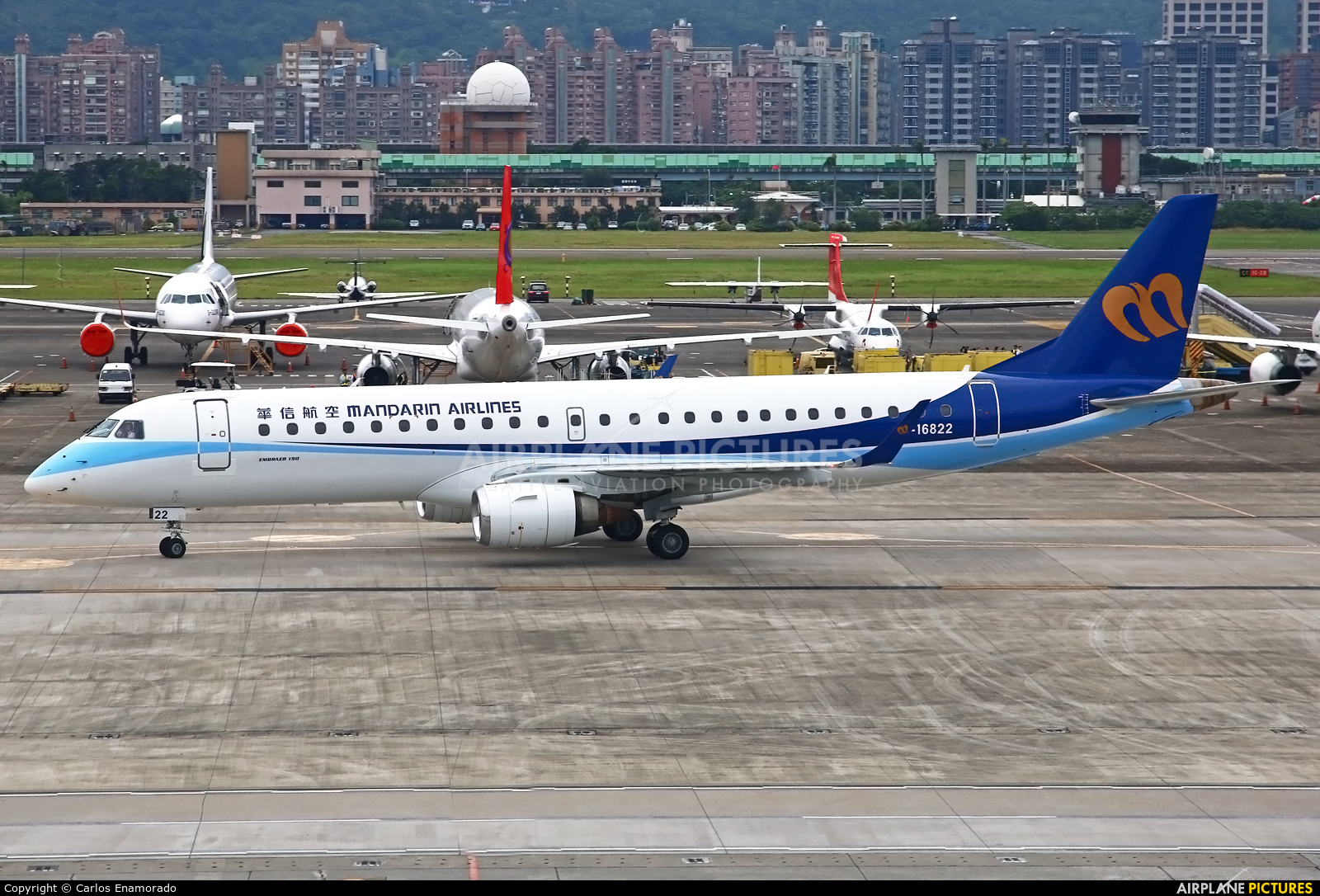 Mandarin Airlines B-16822 aircraft at Taipei Sung Shan/Songshan Airport