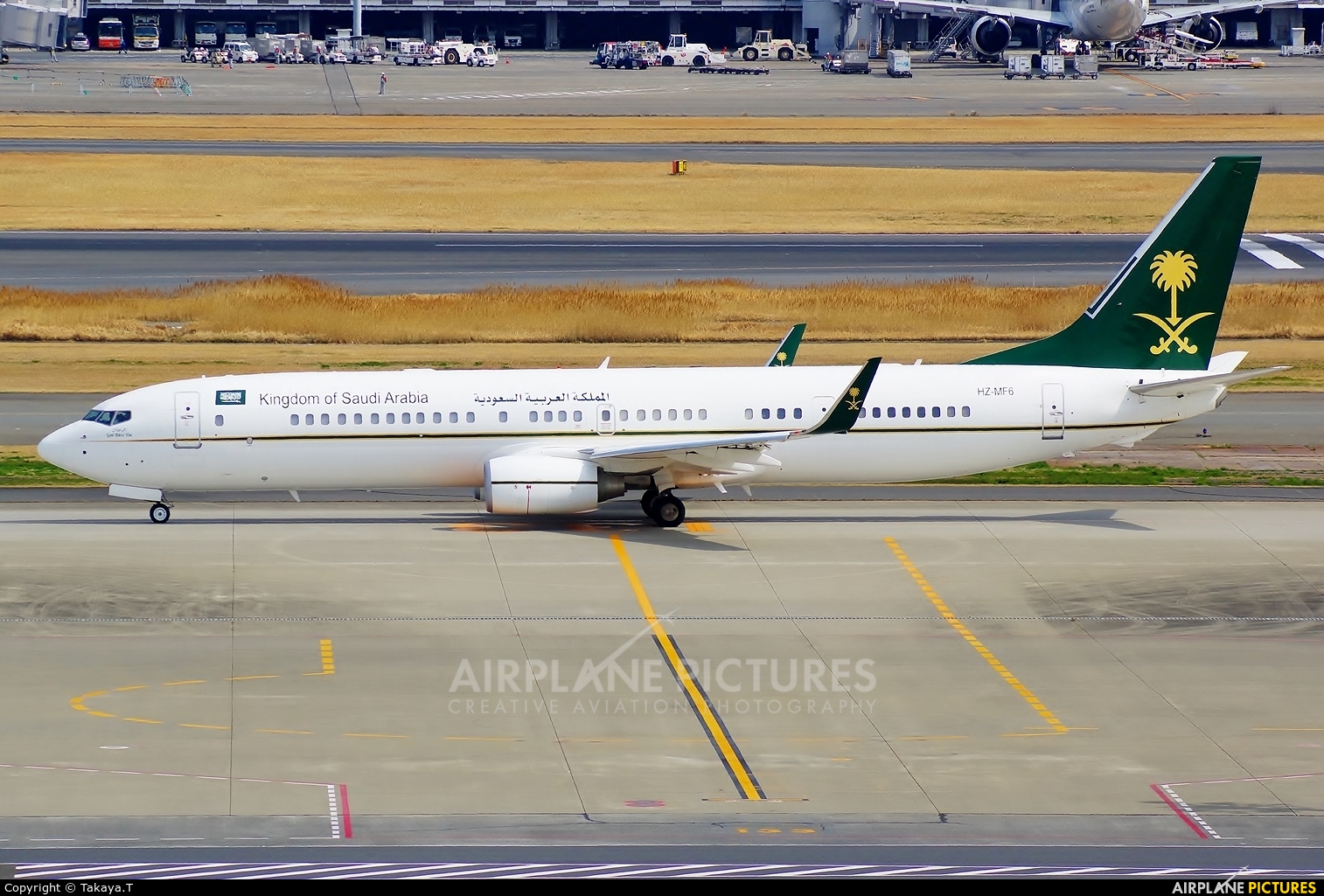 Saudi Arabia - Government HZ-MF6 aircraft at Tokyo - Haneda Intl