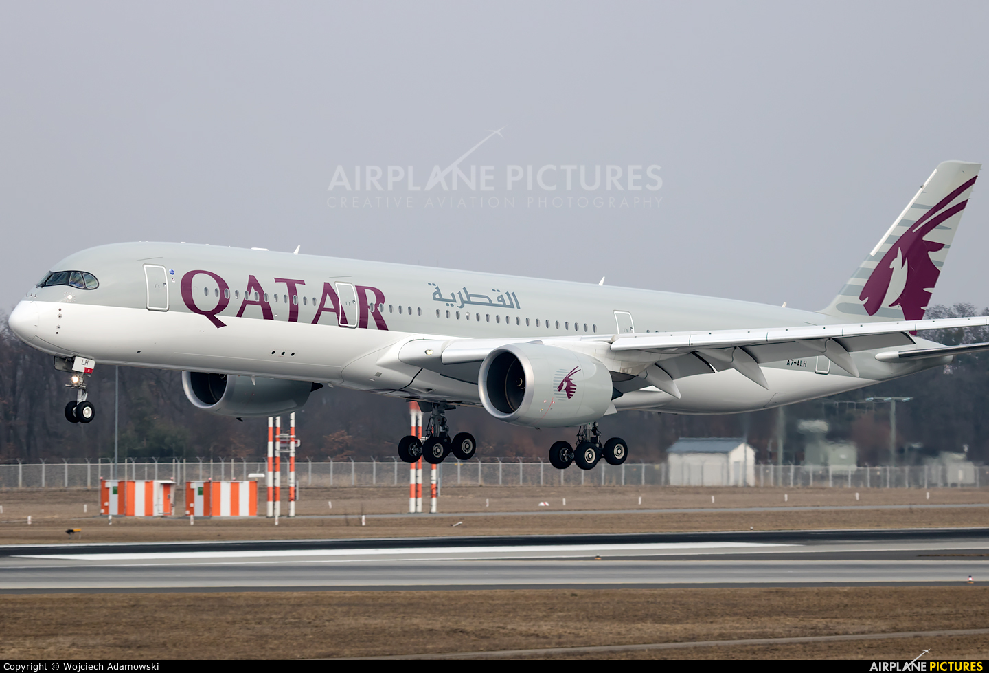 Qatar Airways A7-ALH aircraft at Frankfurt
