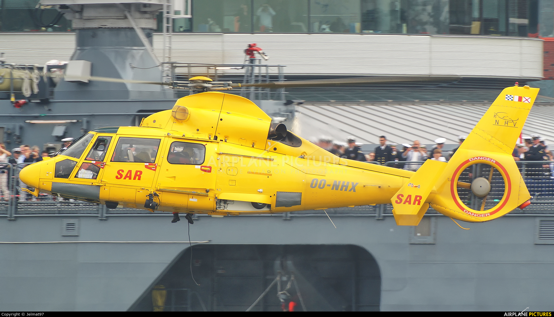 NHV - Noordzee Helikopters Vlaanderen OO-NHX aircraft at Rotterdam