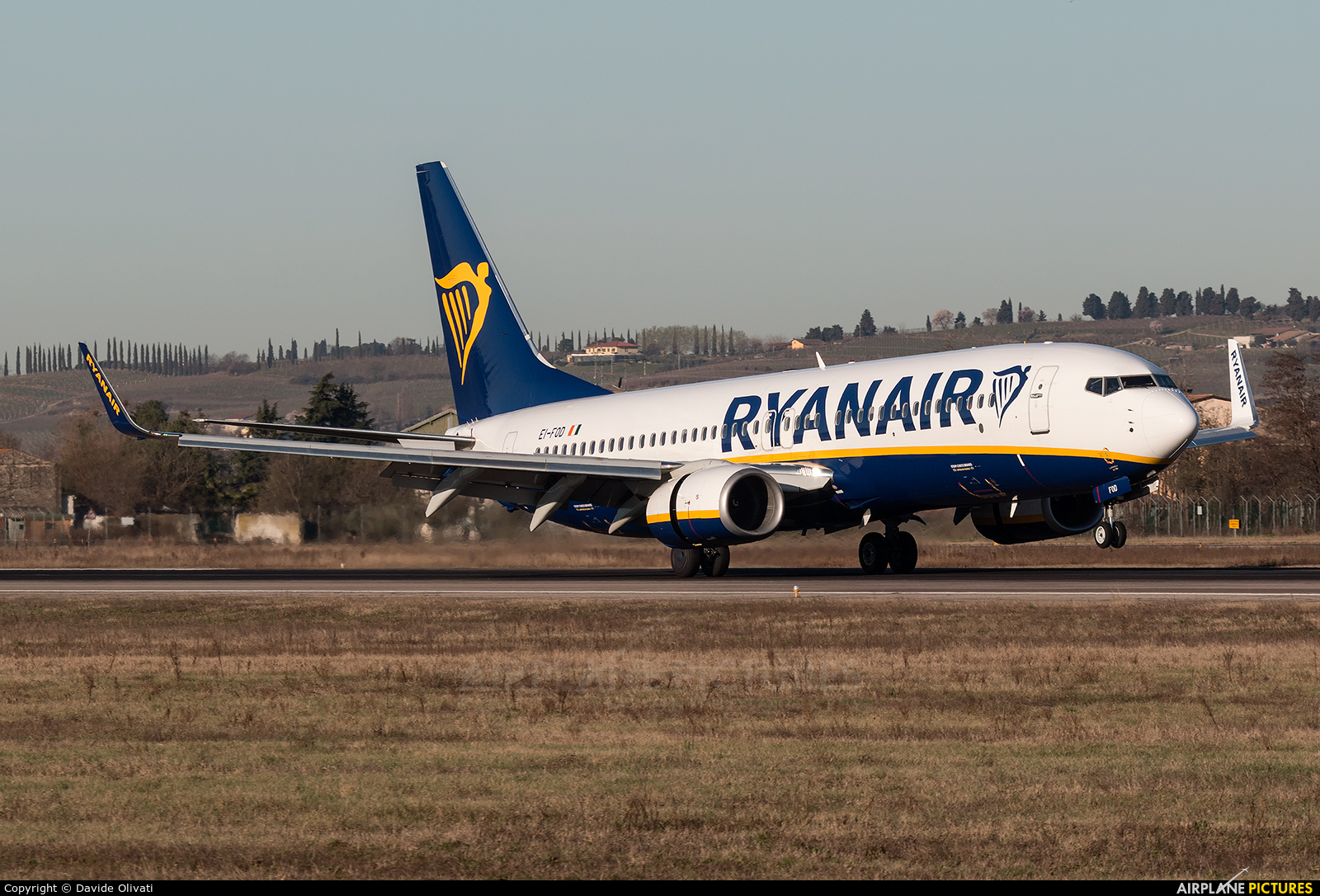 Ryanair EI-FOD aircraft at Verona - Villafranca