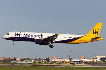 G-ZBAF - Monarch Airlines Airbus A321