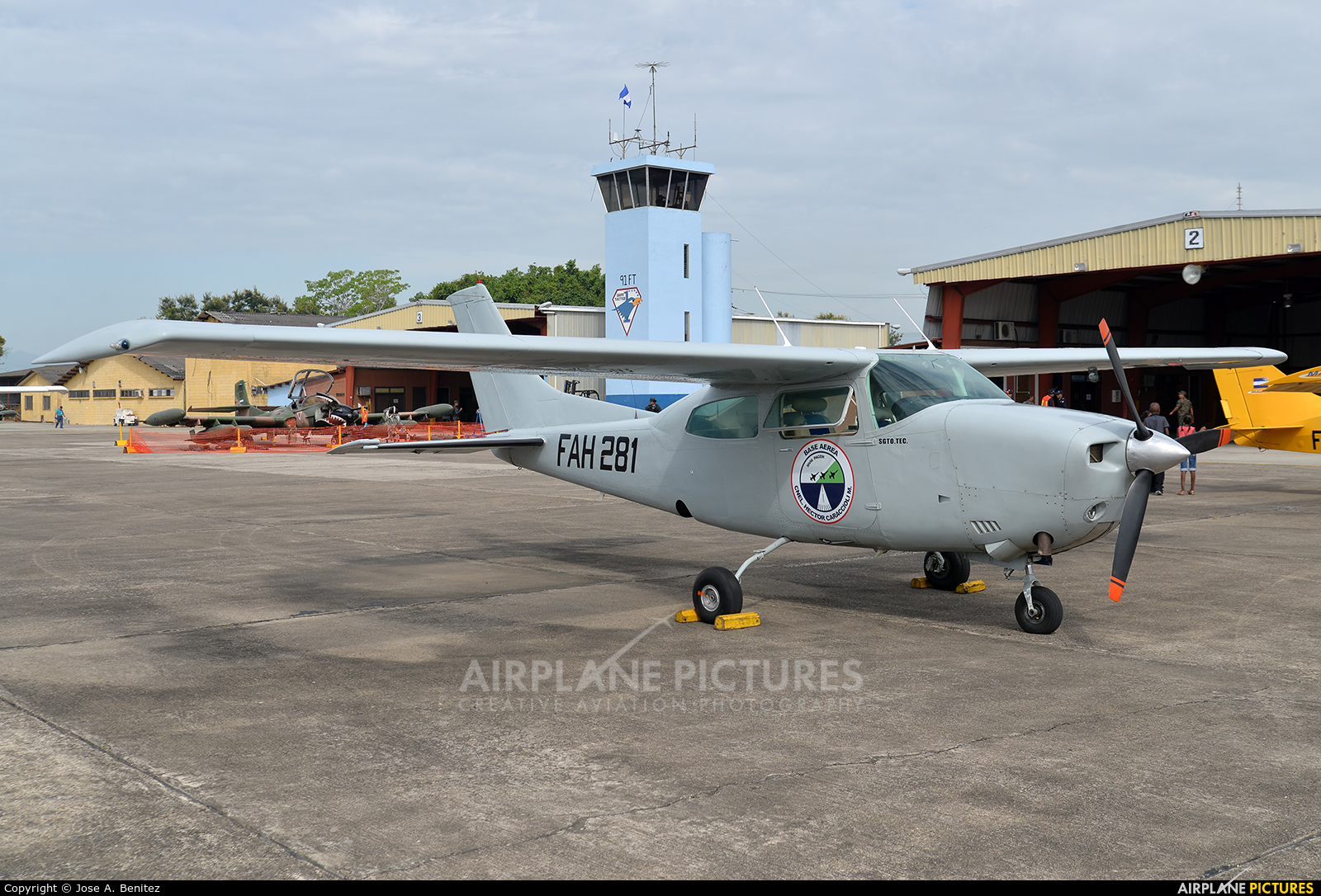 Honduras - Air Force FAH-281 aircraft at San Pedro Sula - Ramon Villeda Morales