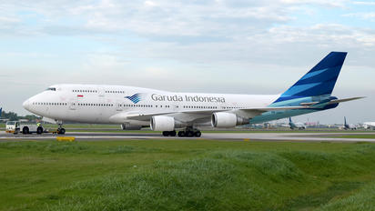 PK-GSH - Garuda Indonesia Boeing 747-400