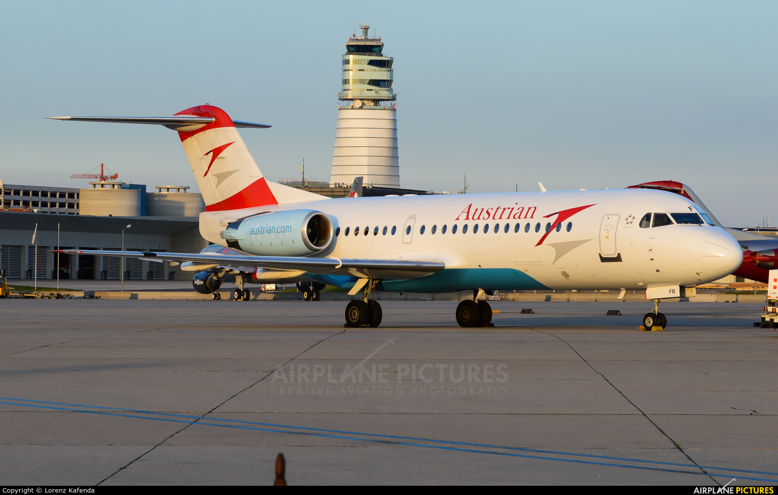 Austrian Airlines/Arrows/Tyrolean OE-LFR aircraft at Vienna - Schwechat