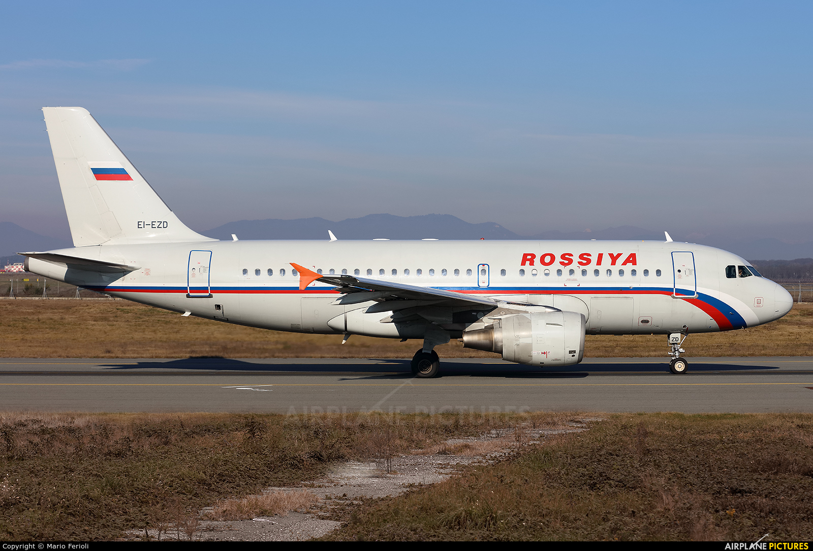 Rossiya EI-EZD aircraft at Milan - Malpensa