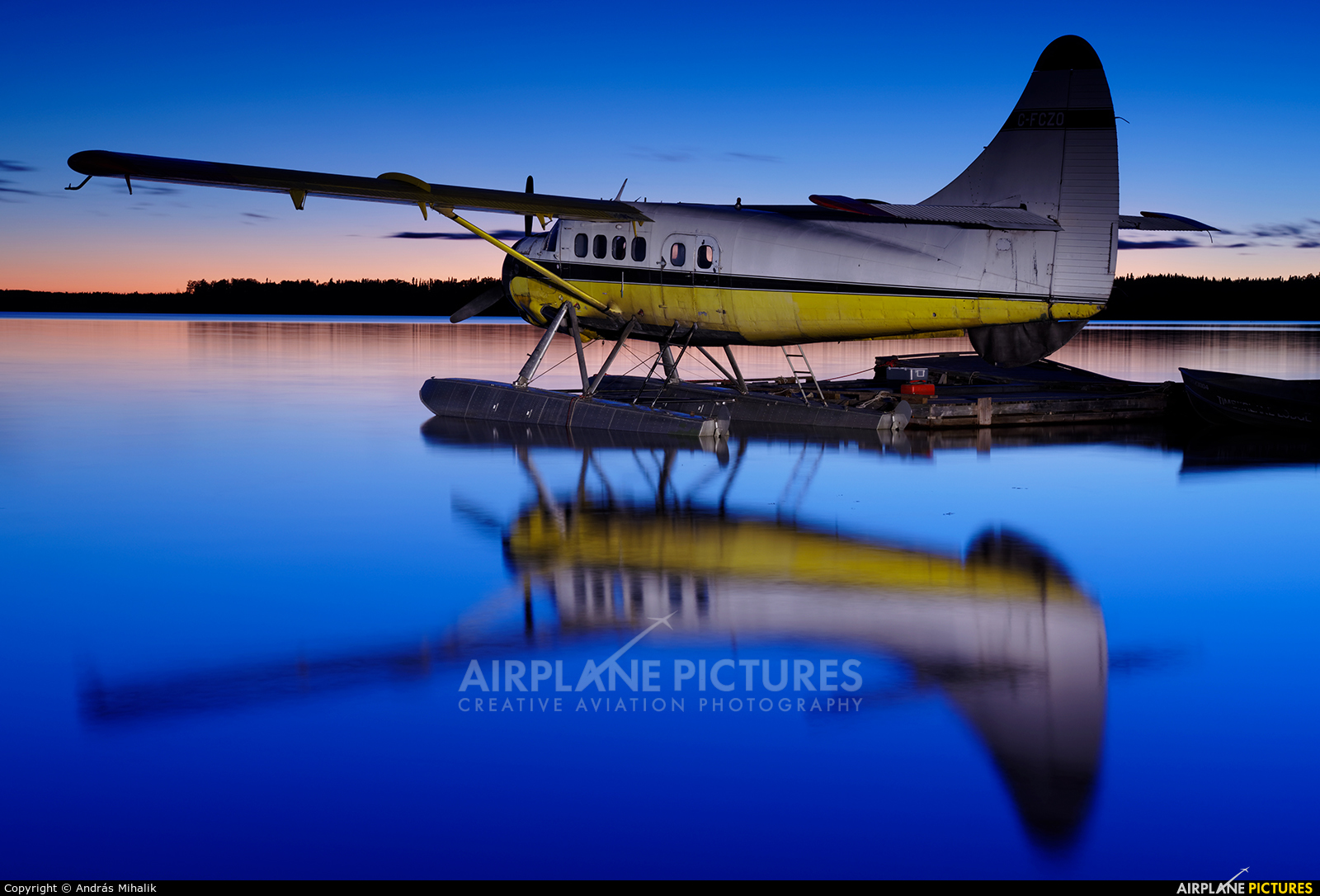 Osnaburgh Airways C-FCZO aircraft at Pickle Lake, ON