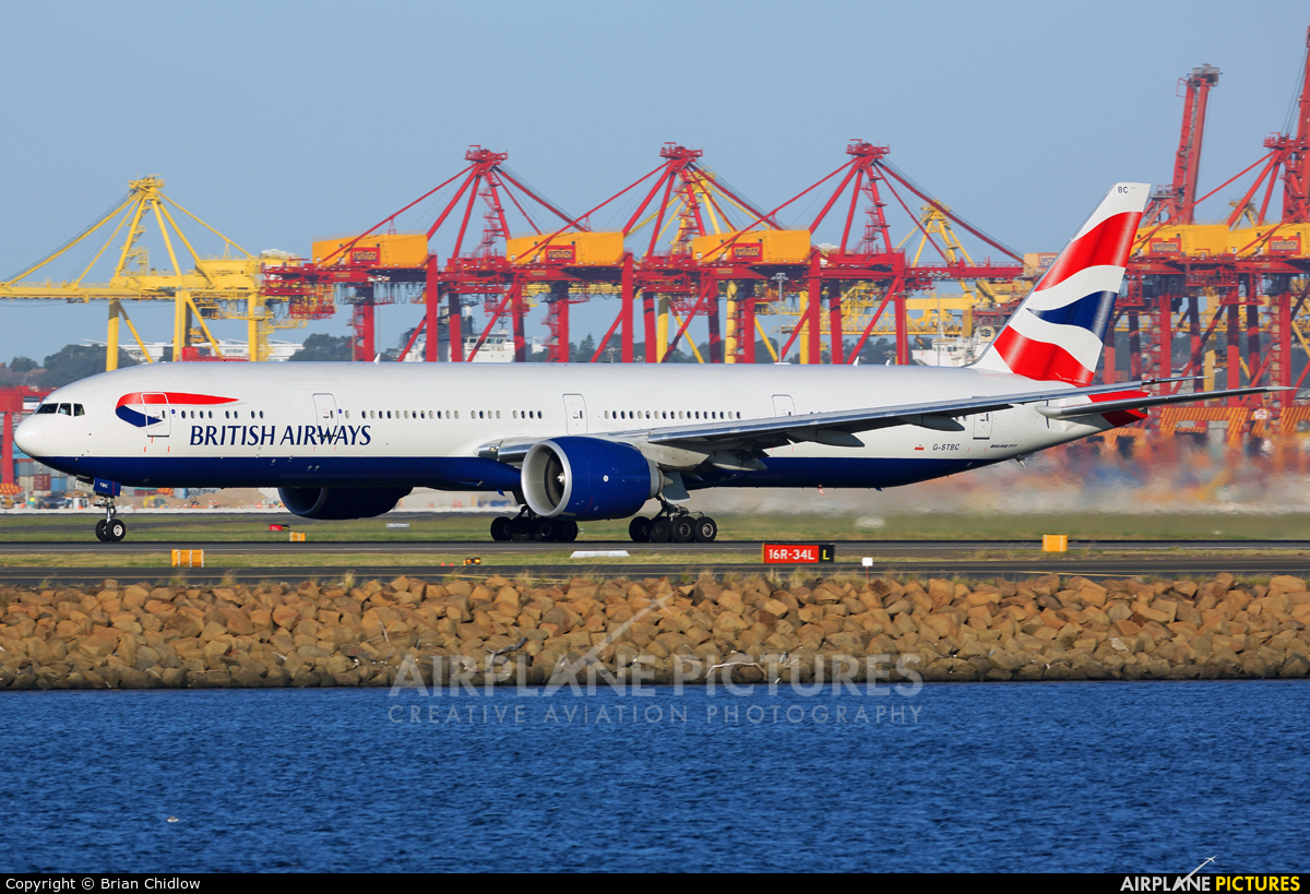 British Airways G-STBF aircraft at Sydney - Kingsford Smith Intl, NSW