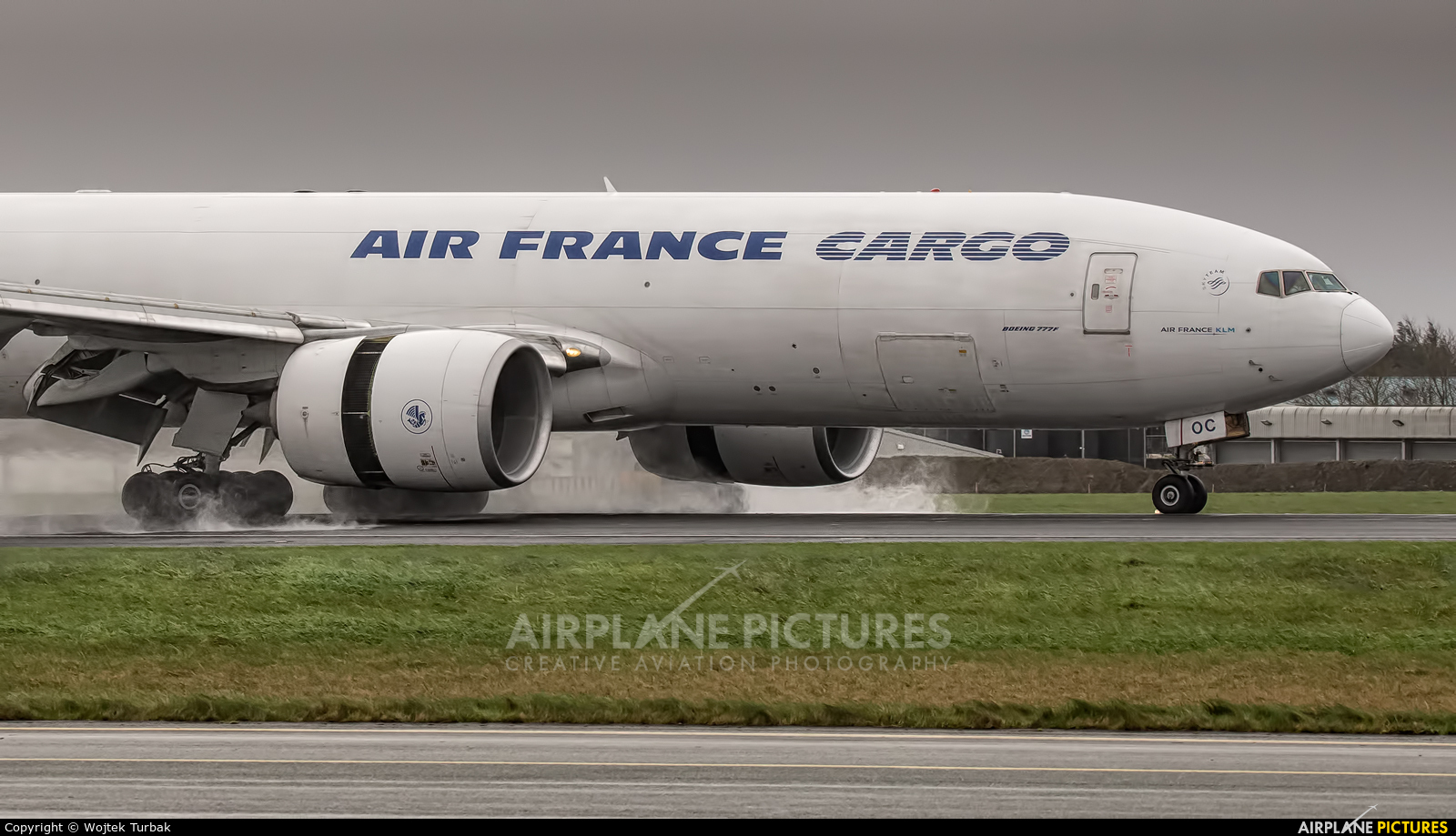 Air France Cargo F-GUOC aircraft at Dublin