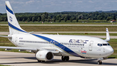 4X-EKI - El Al Israel Airlines Boeing 737-800