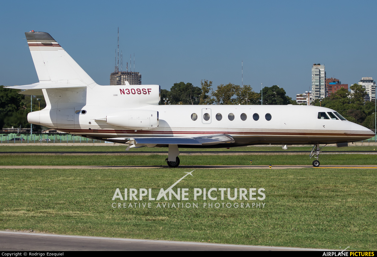 Private N309SF aircraft at Buenos Aires - Jorge Newbery