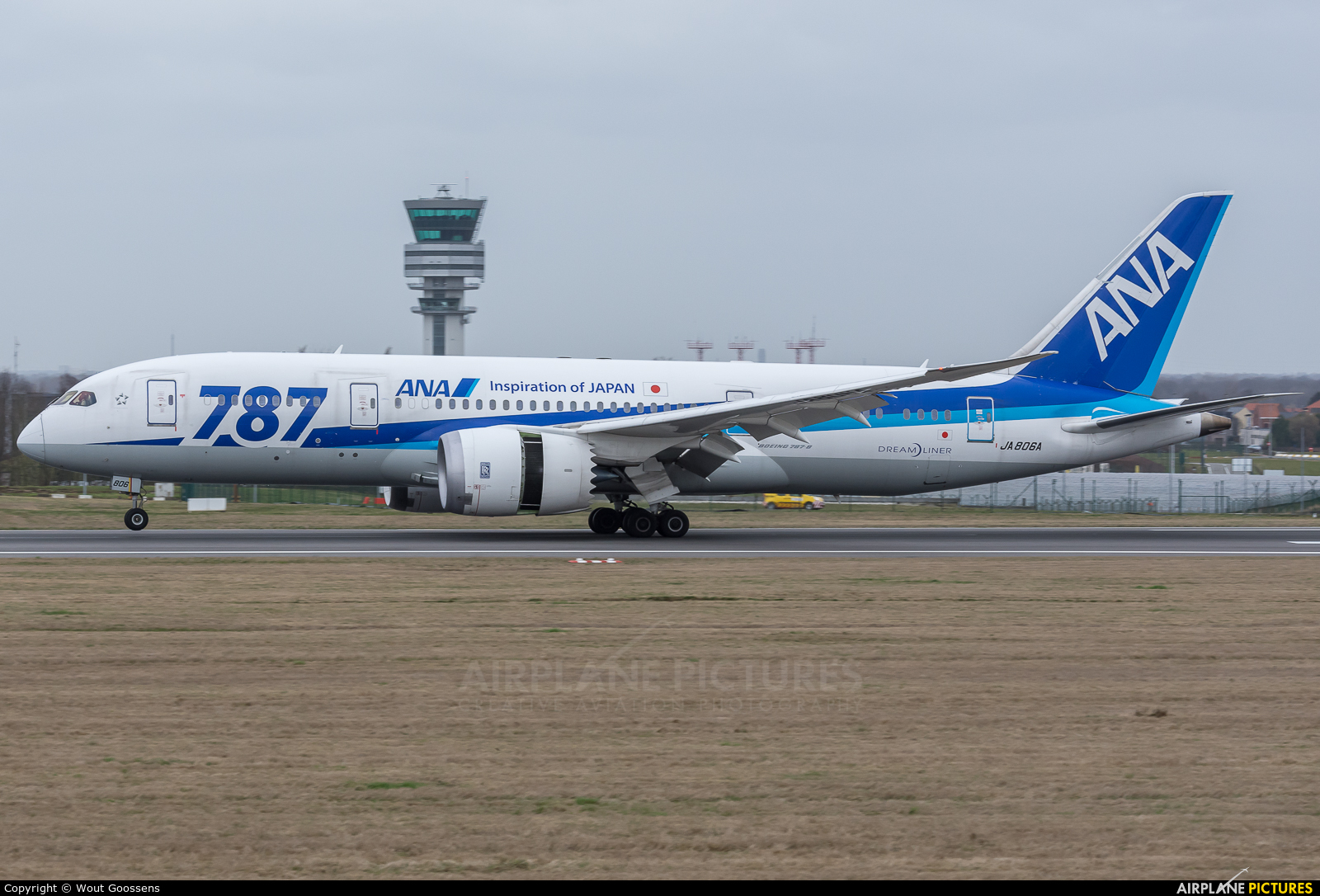 ANA - All Nippon Airways JA806A aircraft at Brussels - Zaventem