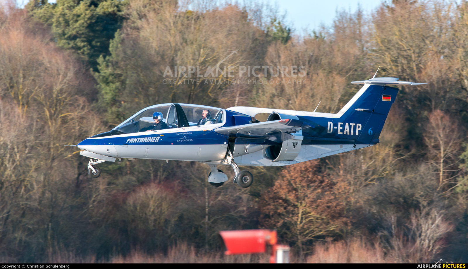 Private D-EATP aircraft at Ingolstadt - Manching