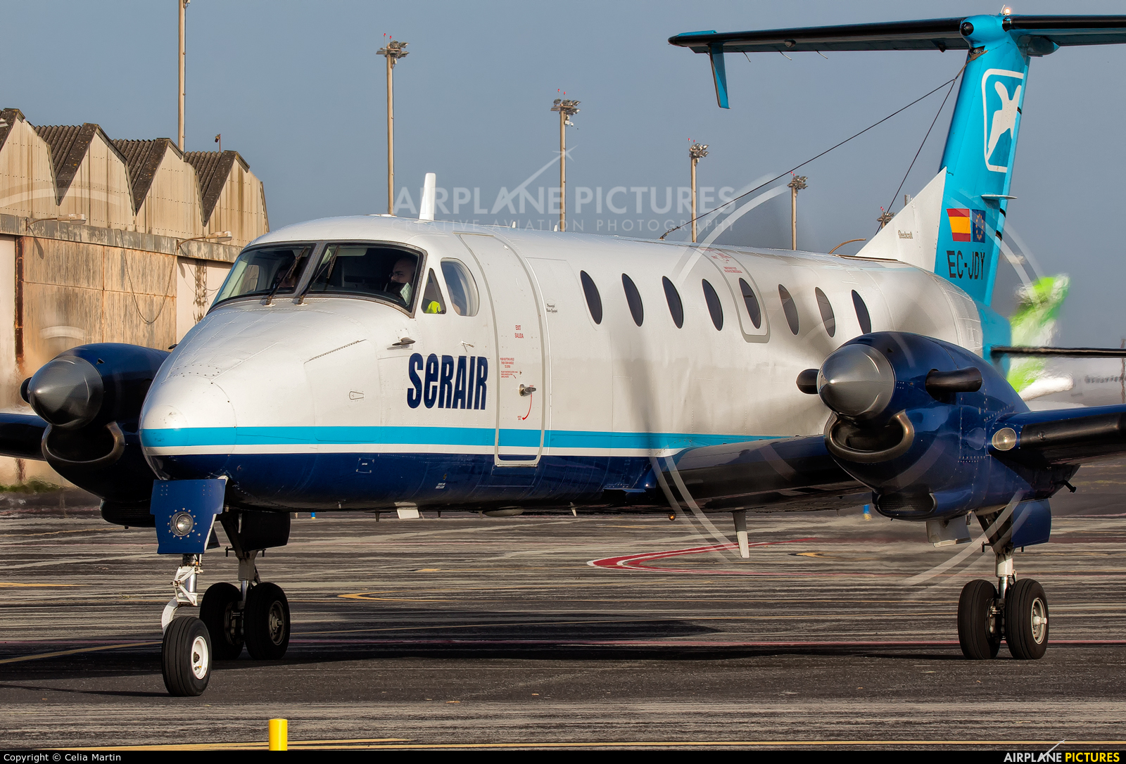 Serair EC-JDY aircraft at Tenerife Norte - Los Rodeos