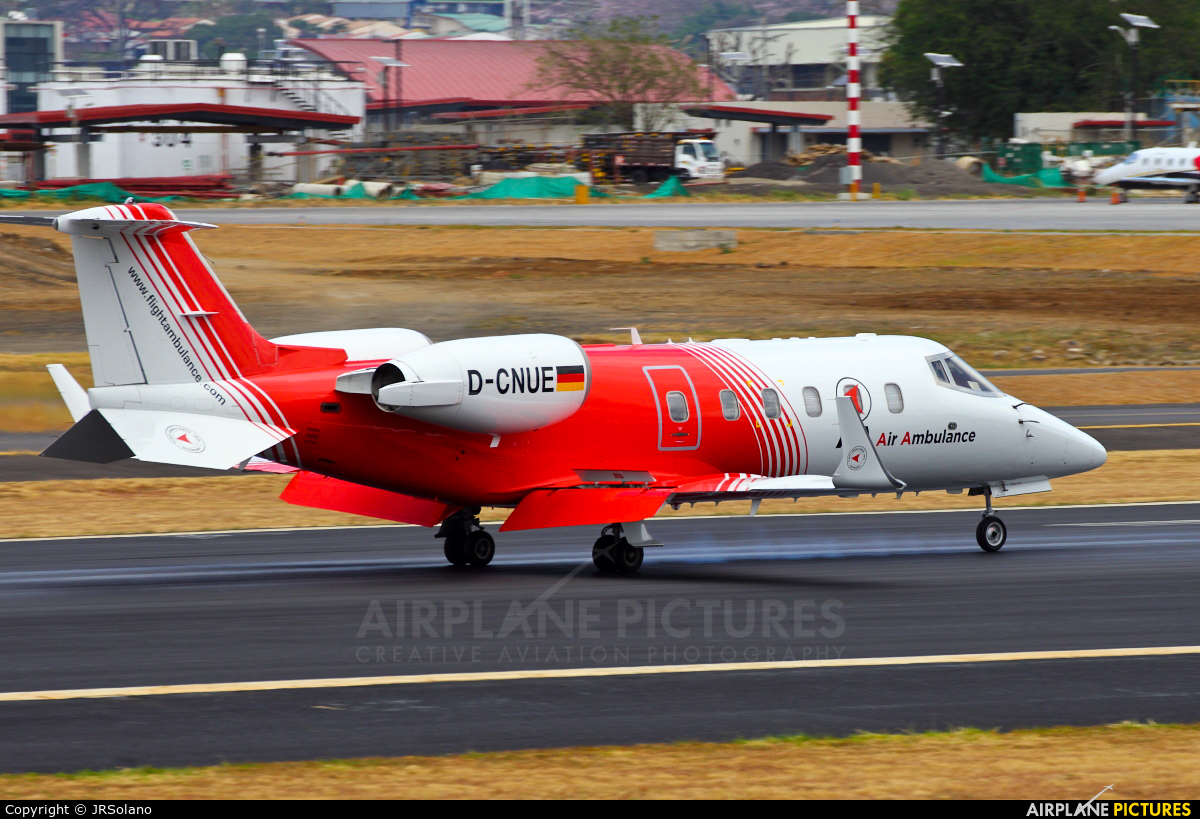 FAI - Flight Ambulance International D-CNUE aircraft at San Jose - Juan Santamaría Intl