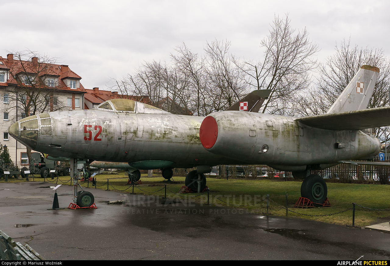 Poland - Air Force 52 aircraft at Kołobrzeg - Museum of Polish Arms