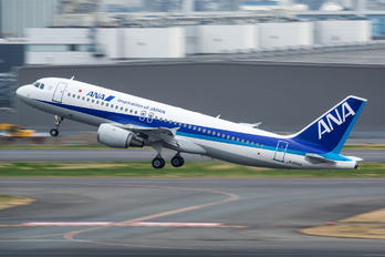 JA8654 - ANA - All Nippon Airways Airbus A320