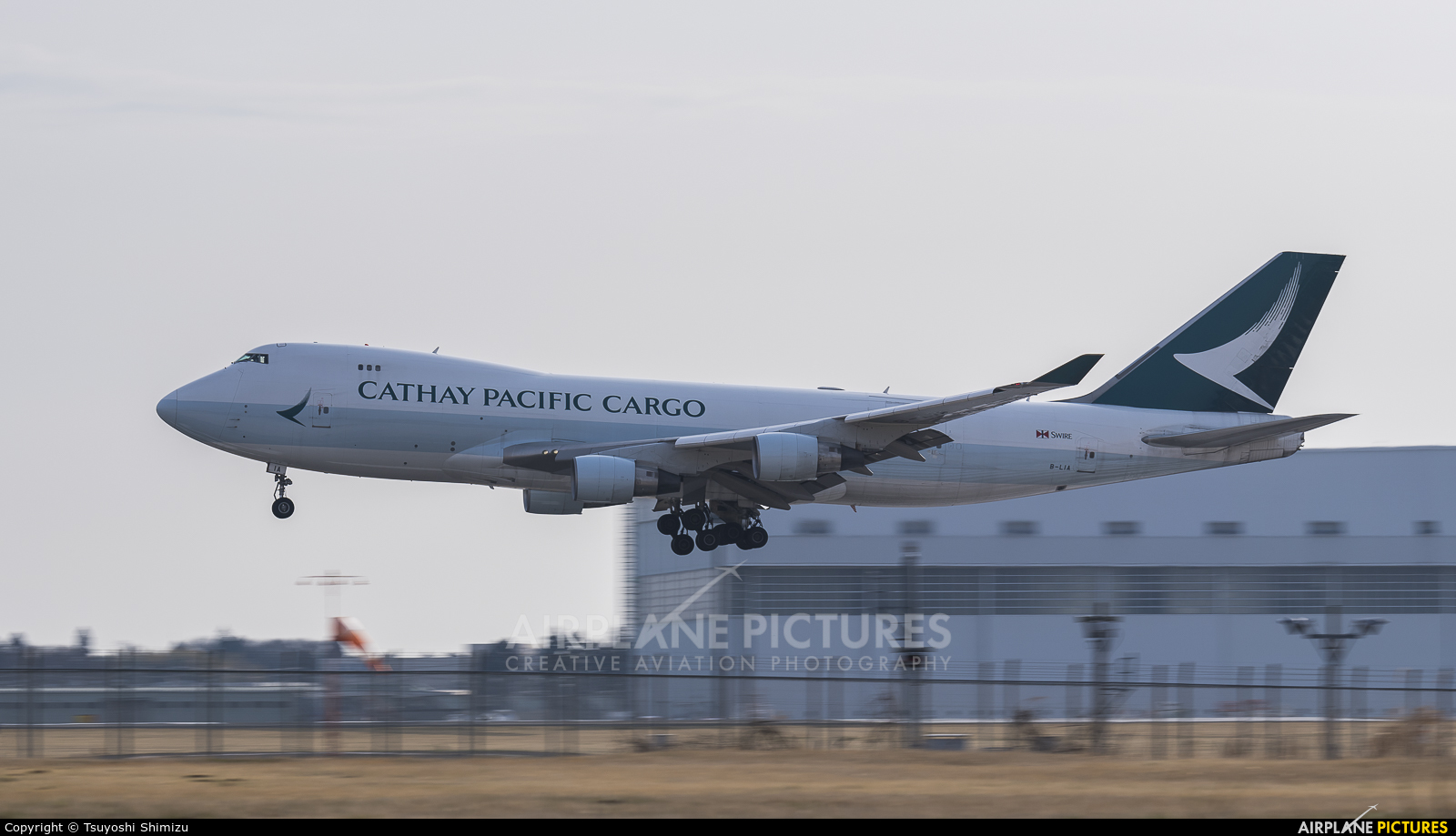 Cathay Pacific Cargo B-LIA aircraft at Tokyo - Narita Intl