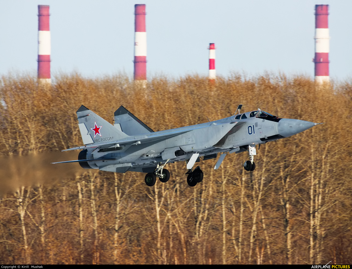Russia - Air Force 01 aircraft at Undisclosed Location