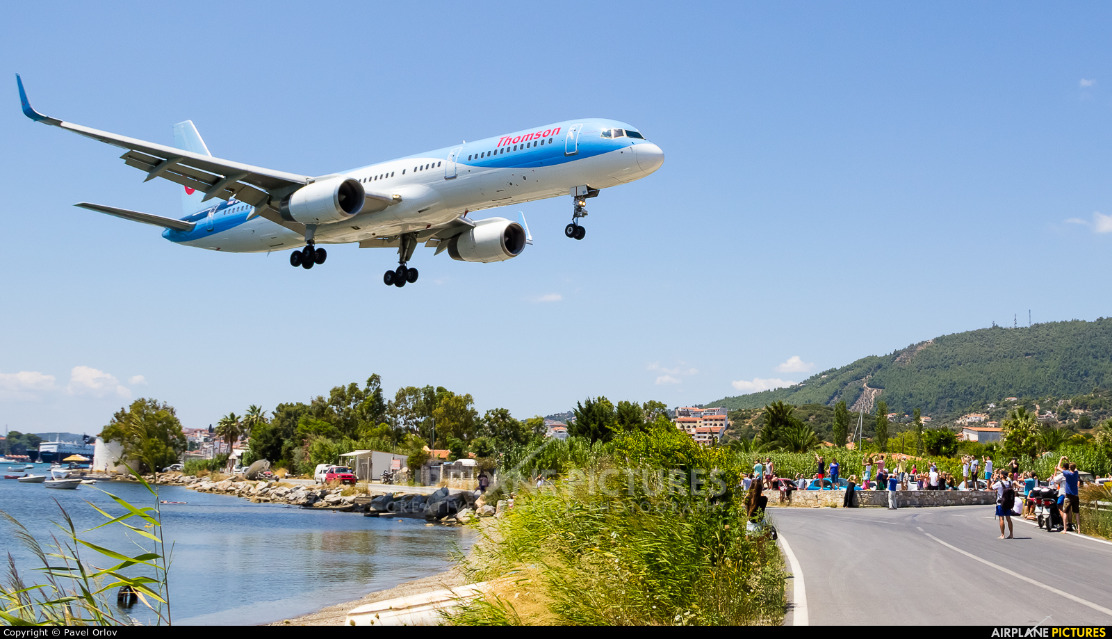 Thomson/Thomsonfly G-OOBP aircraft at Skiathos