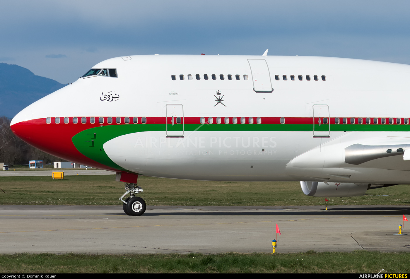 Oman - Royal Flight A4O-OMN aircraft at Geneva Intl