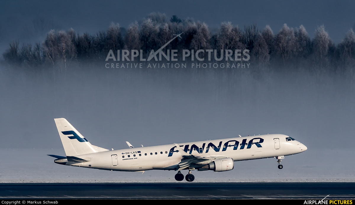Finnair OH-LKG aircraft at Munich