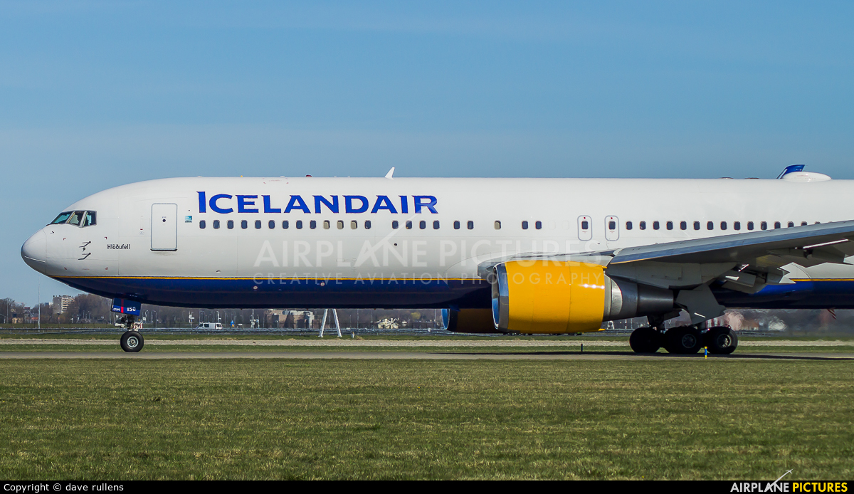 Icelandair TF-ISO aircraft at Amsterdam - Schiphol